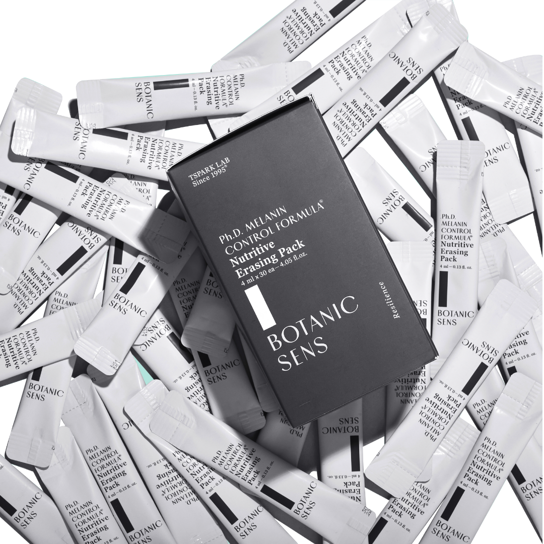 Ph.D. Melanin Control Erasing Pack – Botanicsens (120 ml / 30 sobres)