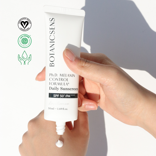 Melanin Control Daily Sunscreen | Botanicsens | Protector Solar Mineral Antimanchas SPF50+ PA++ - hover