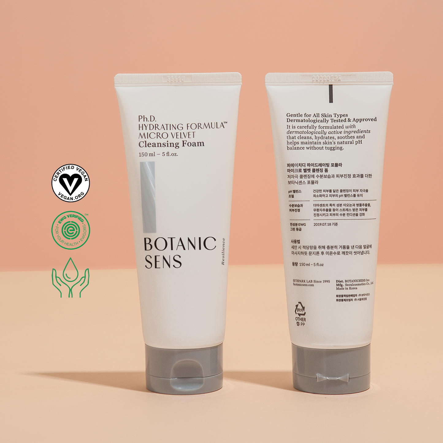 Hydrating Formula Micro Velvet Cleanser | Botanicsens | Limpiador Facial Hidratante