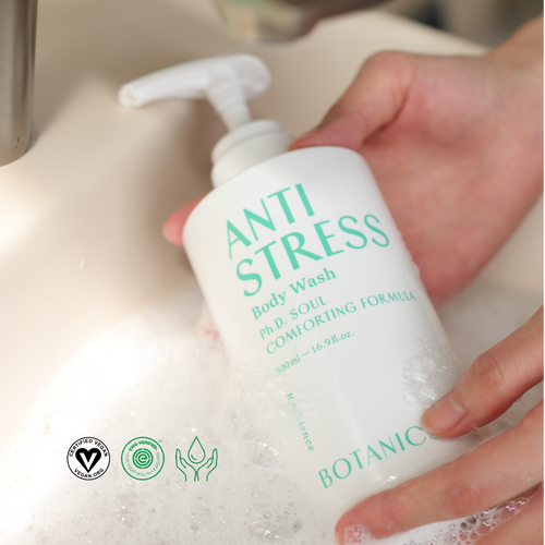 Botanicsens | Anti-Stress Body Wash | Gel de Ducha Corporal Relajante Aromaterapéutico - hover
