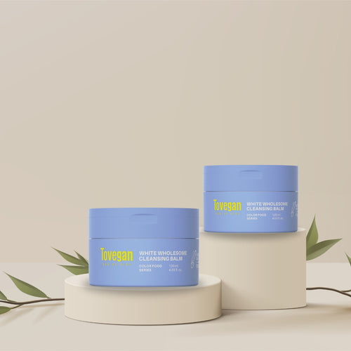 TOVEGAN | White Wholesome Cleansing Balm | Bálsamo Vegano Desmaquillante para Piel Sensible - hover