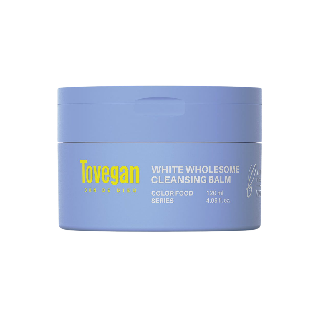 TOVEGAN | White Wholesome Cleansing Balm | Bálsamo Vegano Desmaquillante para Piel Sensible