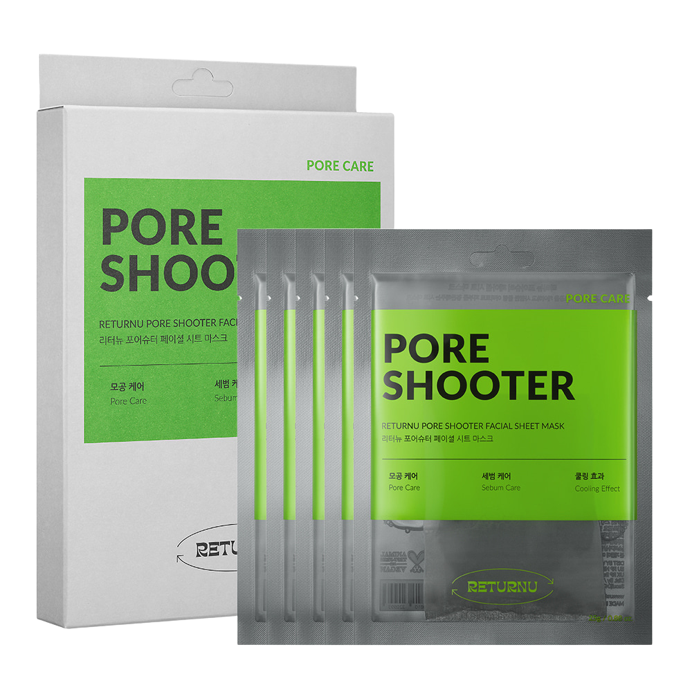 Paquete de mascarillas para poro Pore Shooter - Returnu
