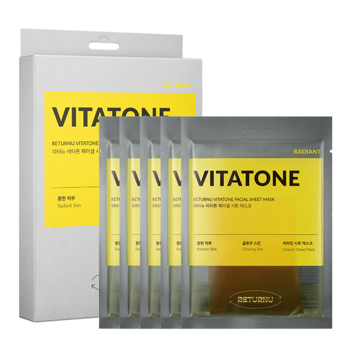 Paquete de mascarillas iluminadoras Vitatone - Returnu