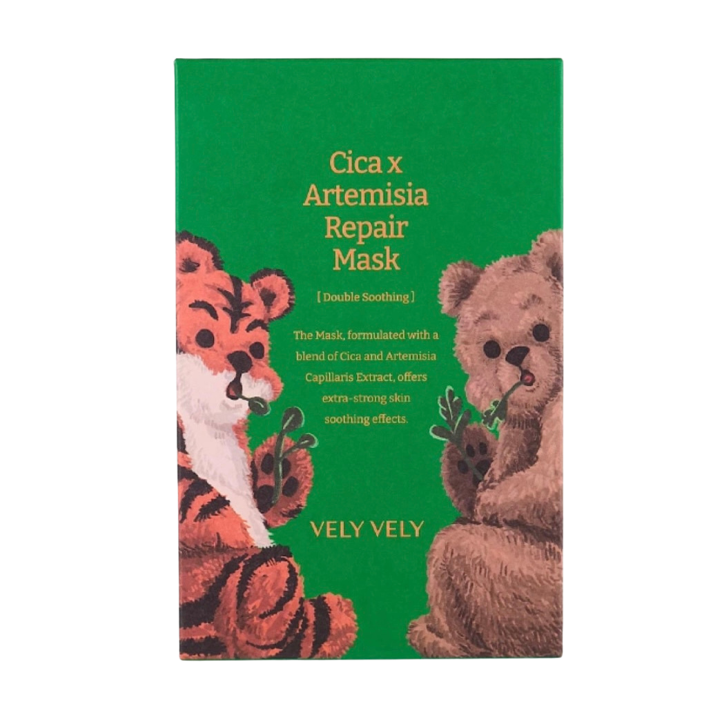 Mascarilla Facial Reparadora - Cica x Artemisia Repair Mask VELY VELY