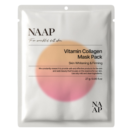 Mascarilla Facial de Colágeno con Vitaminas - NAAP Vitamin Collagen Mask Pack