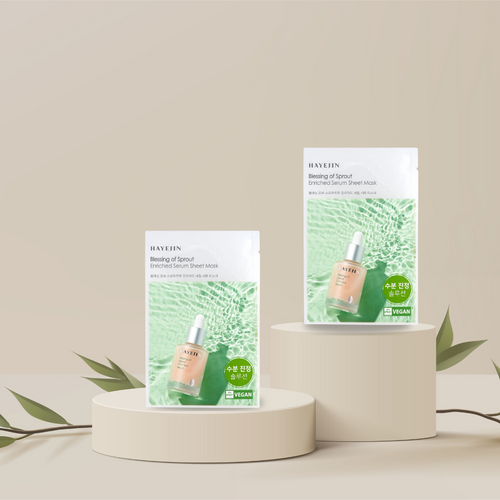 MASCARILLA FACIAL DE TEJIDO CON SÉRUM – HAYEJIN - hover