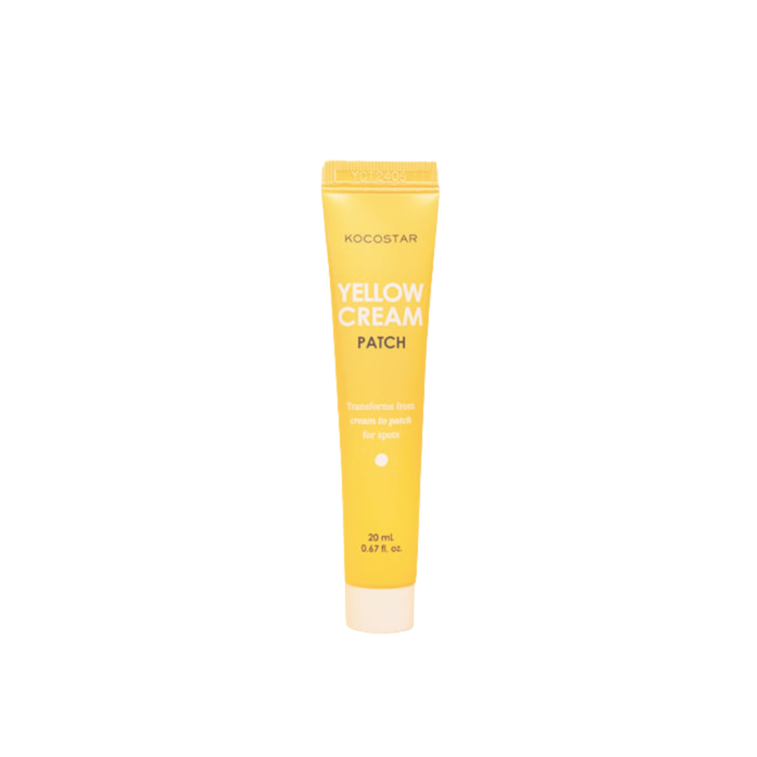KOCOSTAR | Yellow Cream Patch | Tratamiento Invisible para Imperfecciones Anti-Acné