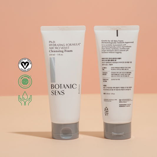 Hydrating Formula Micro Velvet Cleanser | Botanicsens | Limpiador Facial Hidratante