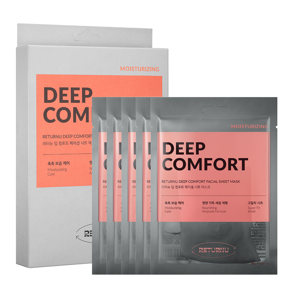 Paquete de mascarillas hidratantes Deep Comfort - Returnu