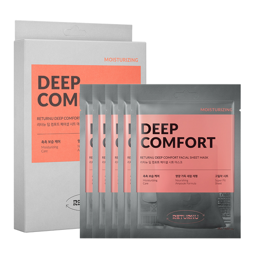Paquete de mascarillas hidratantes Deep Comfort - Returnu