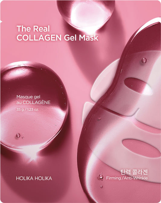 Mascarilla Facial Hidrogel Colágeno - The Real Collagen Gel Mask HOLIKA HOLIKA